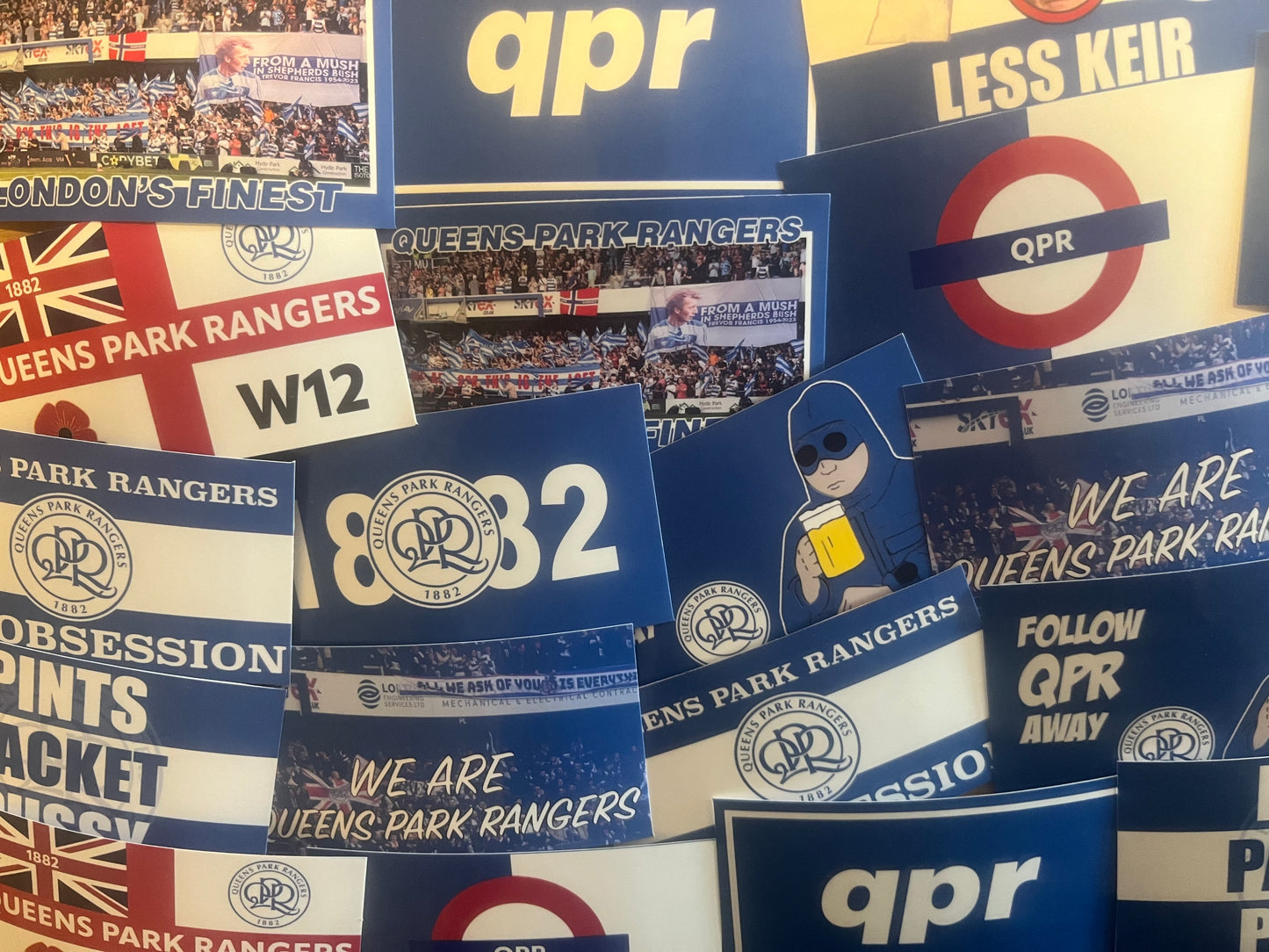 Mixed Queens Park Rangers Sticker Pack