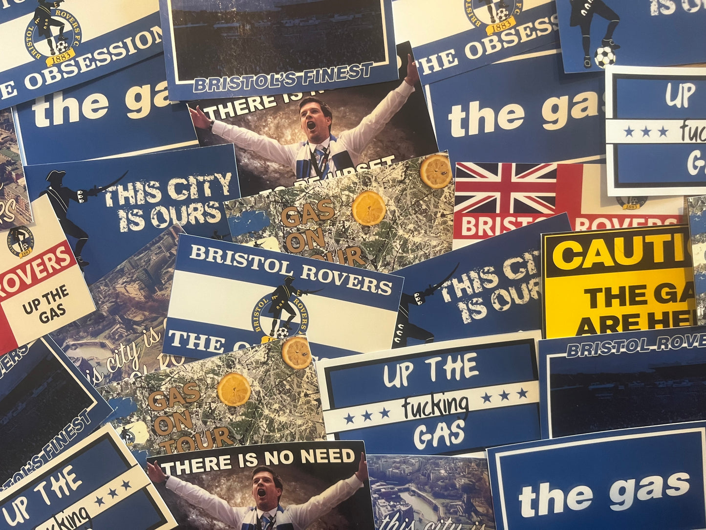 Mixed Bristol Rovers Sticker Pack