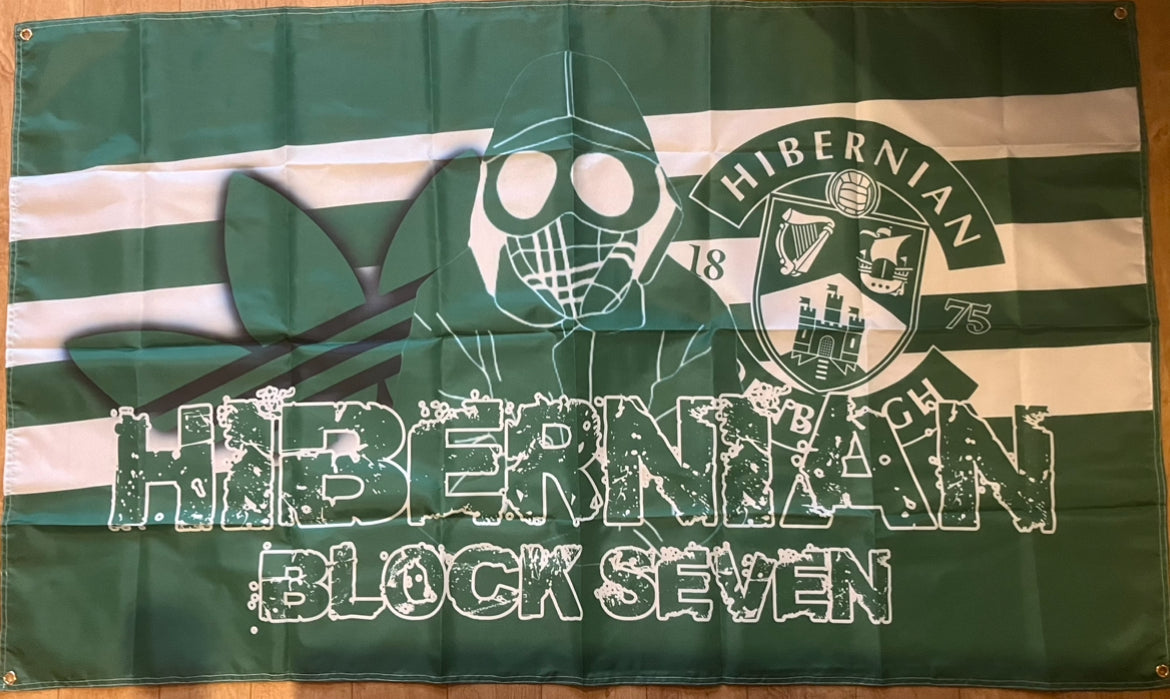 Hibernian 5x3 flag