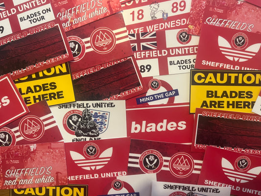 Mixed Sheffield United Sticker Pack