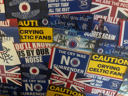 Mixed Rangers Sticker Pack