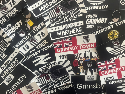 Mixed Grimsby Town Sticker Pack
