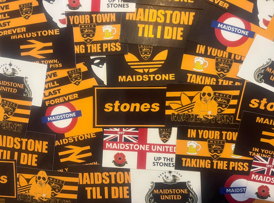 Mixed Maidstone United Sticker Pack