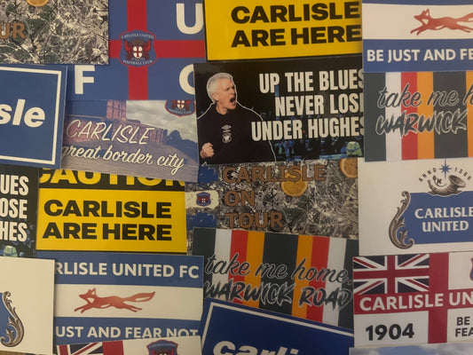Mixed Carlisle United Sticker Pack
