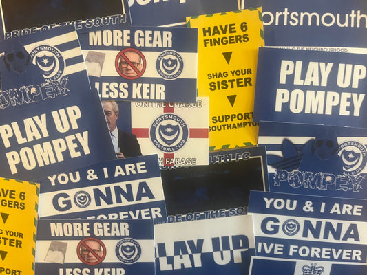 Mixed Portsmouth Sticker Pack