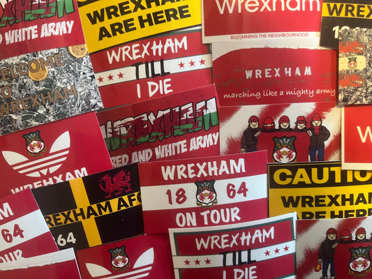 Mixed Wrexham Sticker Pack