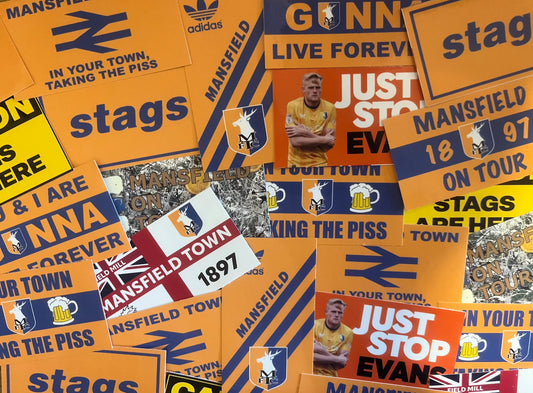 Mixed Mansfield Town Sticker Pack