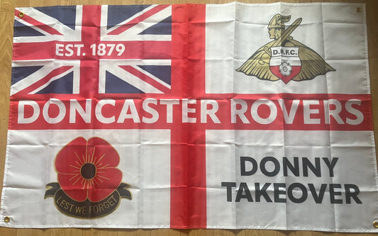 Doncaster Rovers 5x3 flag