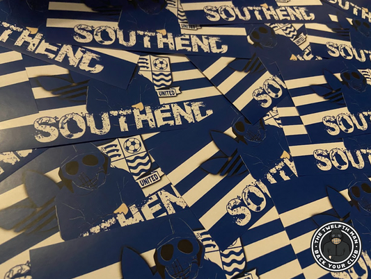 Pack of 30 Southend United - Hooligan Stickers (12x6cm)