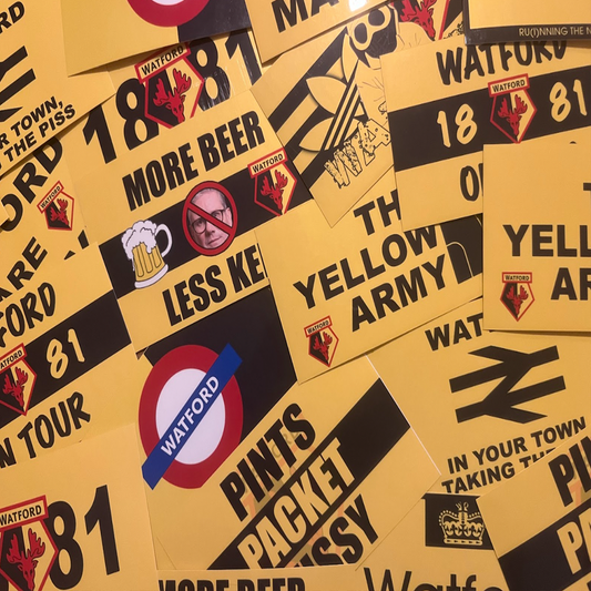Mixed Watford Sticker Pack